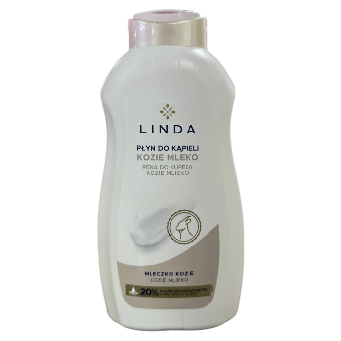 Гель-пена для душа Linda Козье молоко, 1.3 л - 